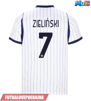 Lacne Muži Futbalové dres Inter Milan Piotr Zielinski #7 2026-27 Krátky Rukáv - Preč